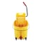 Rubbermaid Commercial 44 qt Mop Bucket and Wringer Combination, Yellow, Plastic FG757688YEL - alternate 6